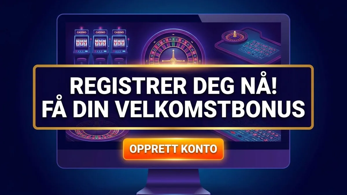 Registrer deg med bonus